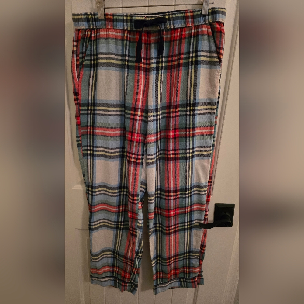 Aerie Multicolor Plaid Pants